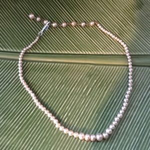 Vintage Faux Pearl Necklace